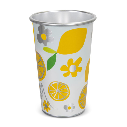 Colour Changing Metal Cups Printed